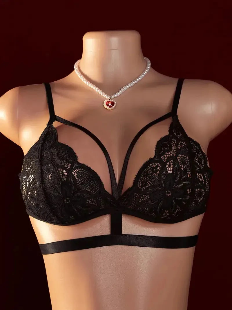 Sexy Lingerie Open Bra And Panty Sets