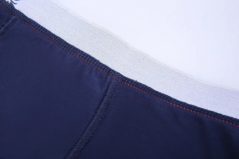 Men's Cotton Boxer Shorts 4PCS Soft Stretch Underwear Set