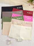8PCS/Set Women's Smooth Elastic underwear Love Heart Accent