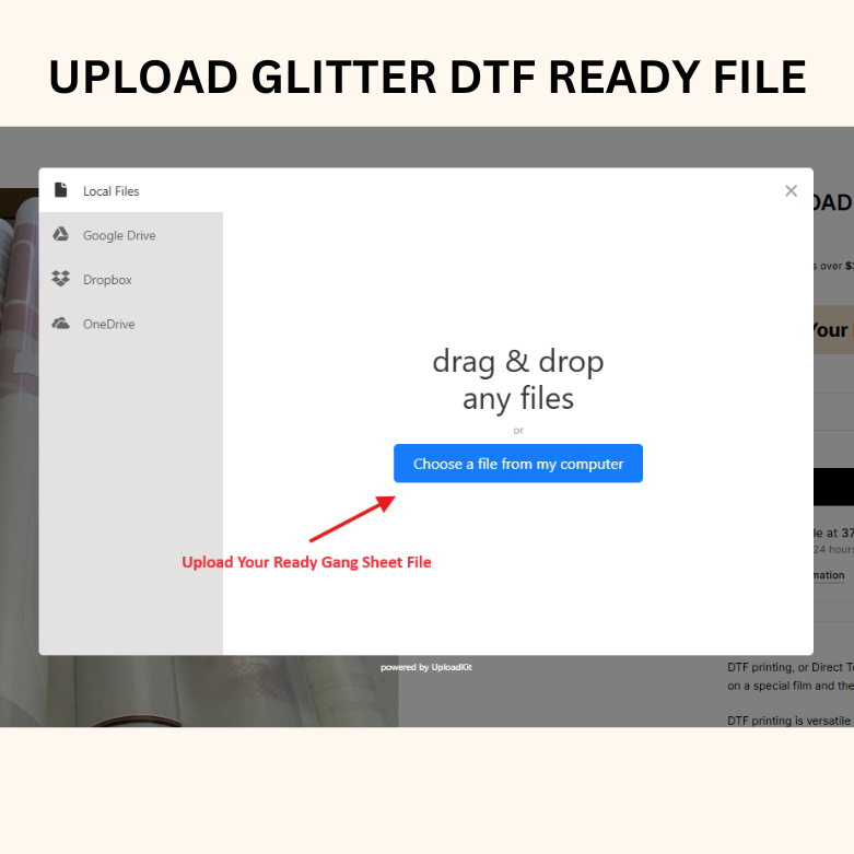 GLITTER DTF - UPLOAD READY GANG SHEET