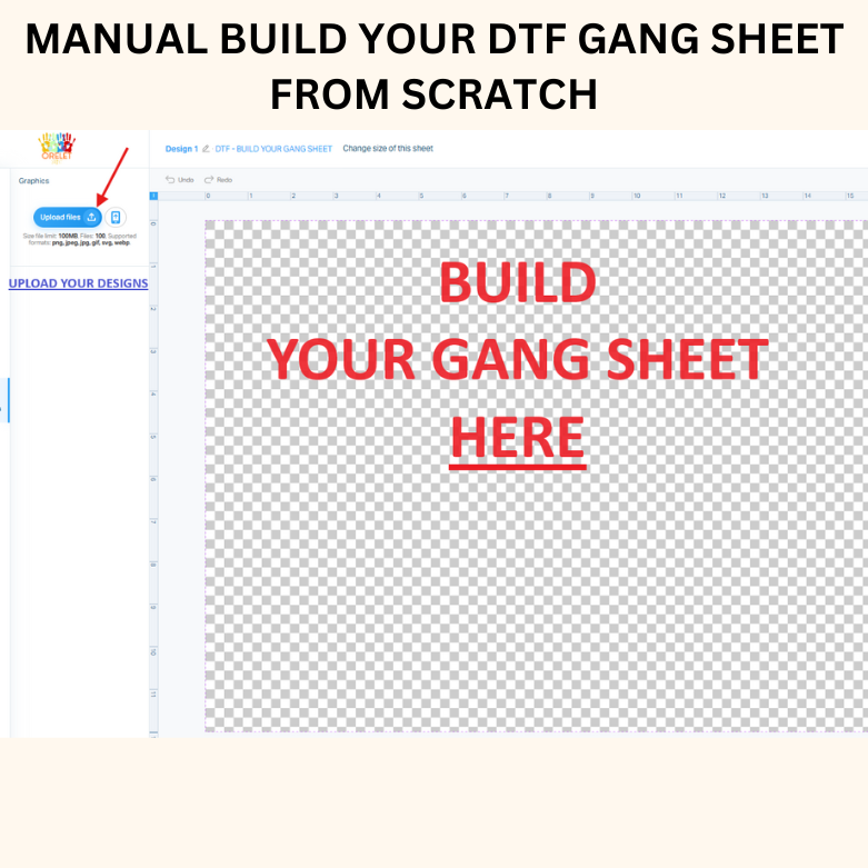 DTF - BUILD YOUR GANG SHEET