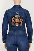 Distinguished Ragz "Unbothered" Denim Classic-Cut Jacket