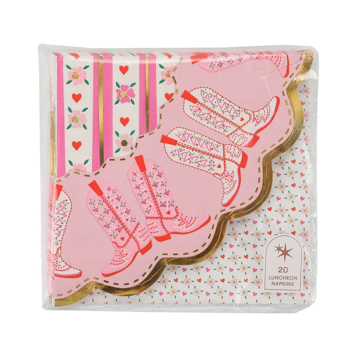 Boot Scoot Blooms Napkins (20 ct)