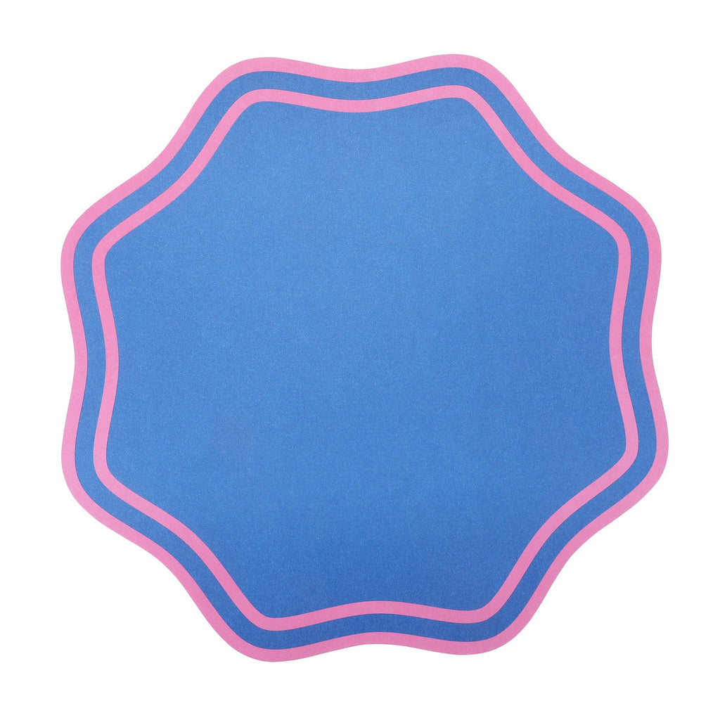 Colorwave Scalloped Placemats (10 ct, 5 colors)