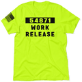 Work Release - Safety Yellow T-Shirt