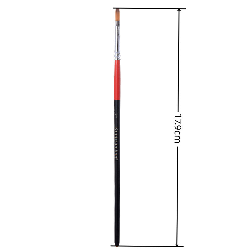 Watercolor Oily Hook Line Acrylic Brush for Kids Art