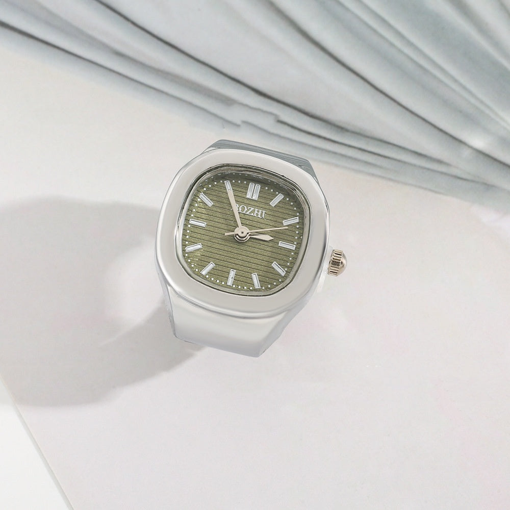 Sale Square Ring Watch Popular Models Can See The Time
