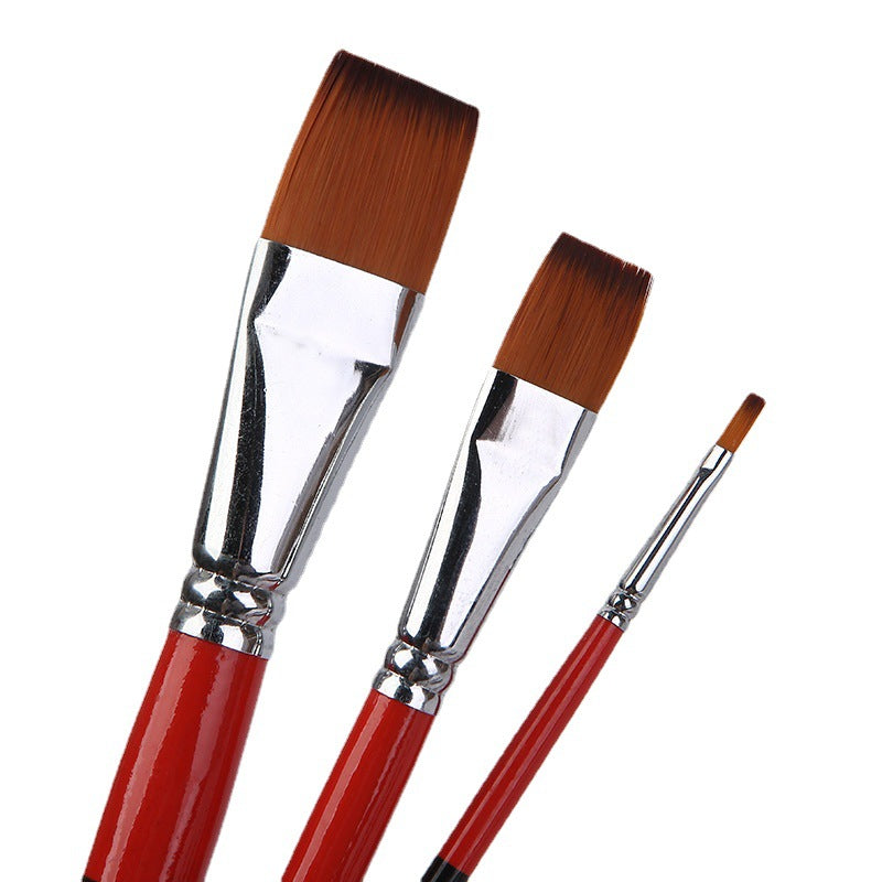 Watercolor Oily Hook Line Acrylic Brush for Kids Art