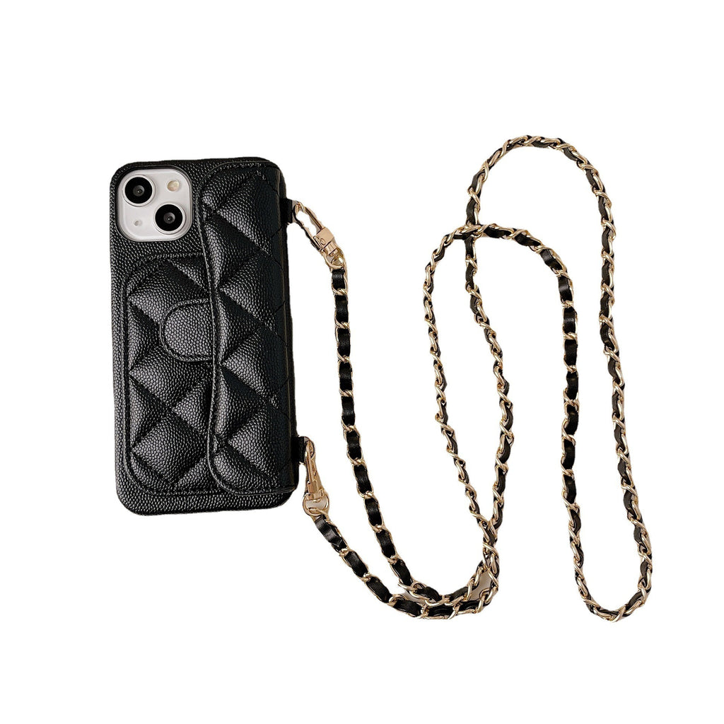 Crossbody Rope Phone Case with Card Holder