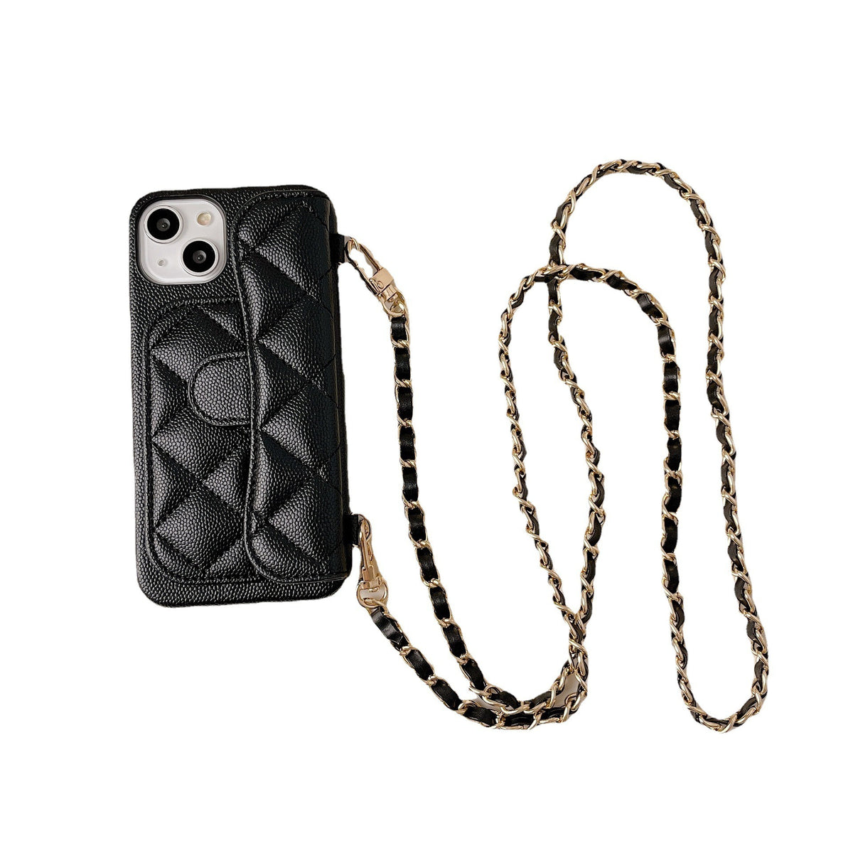 Crossbody Rope Phone Case with Card Holder