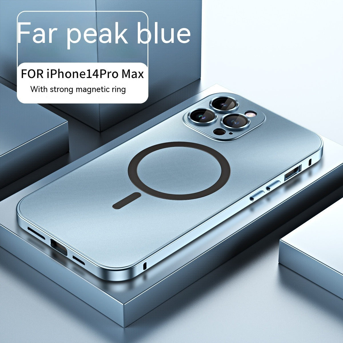 Magnetic Single-Sided Spring Fastener Phone Case