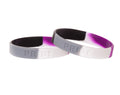 5/25/50/100 Bulk Asexual Silicone Bracelets