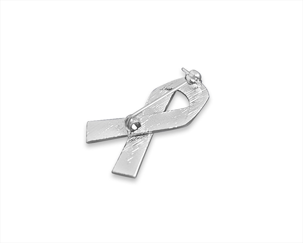 5/10/25/100 Pack Autism Awareness Ribbon Pins