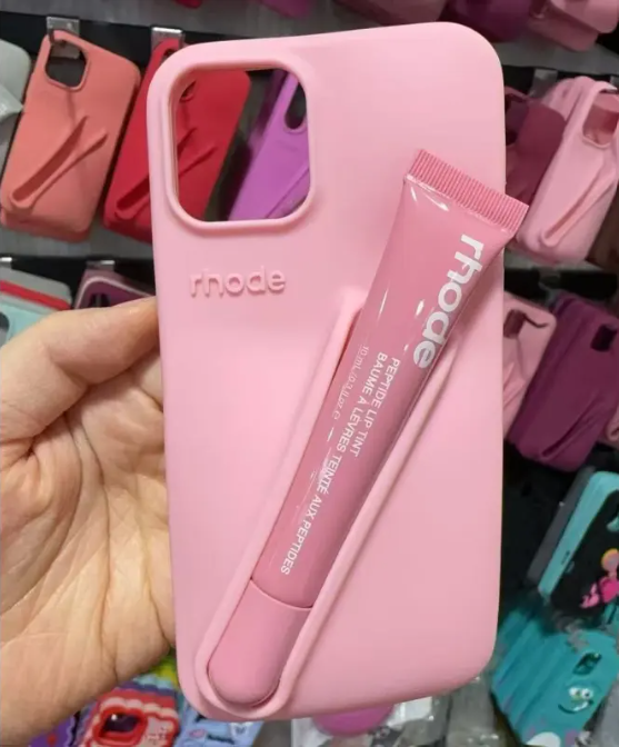 Silicone Lip Gloss Phone Case