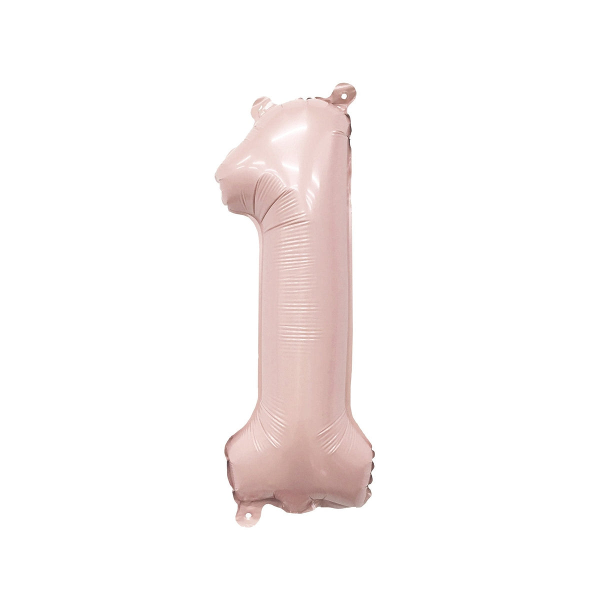 Blush Number Balloon | 32" Giant Pink Foil | Numbers 0-9