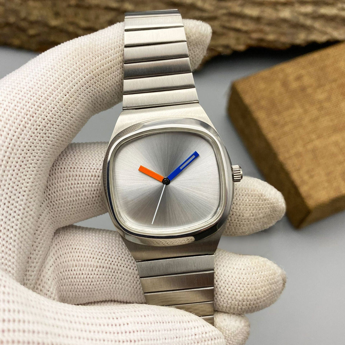 Logo-free, Minimalist Unisex Watch For Young Men And Women