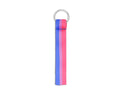 5/10/25/100 Bulk Bisexual Flag Lanyard Style Keychains