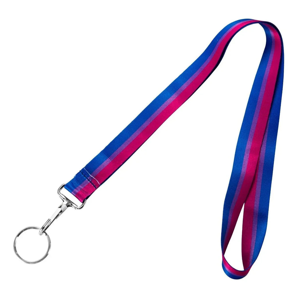 1/5/10/25 Bisexual Flag Lanyards