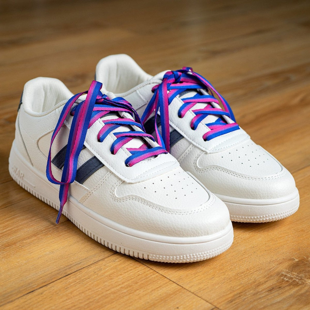 5/10/25/100 Pairs Bisexual Flag Shoe Laces