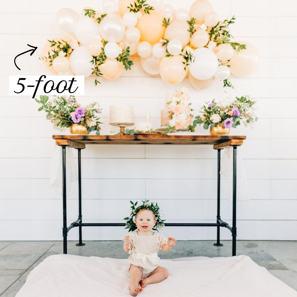 Boho Neutral Balloon Garland Kit | Blush, White, Sand and Pearl