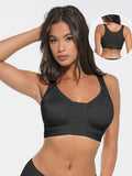 Full-Coverage Wireless Post-Surgery Support Bra