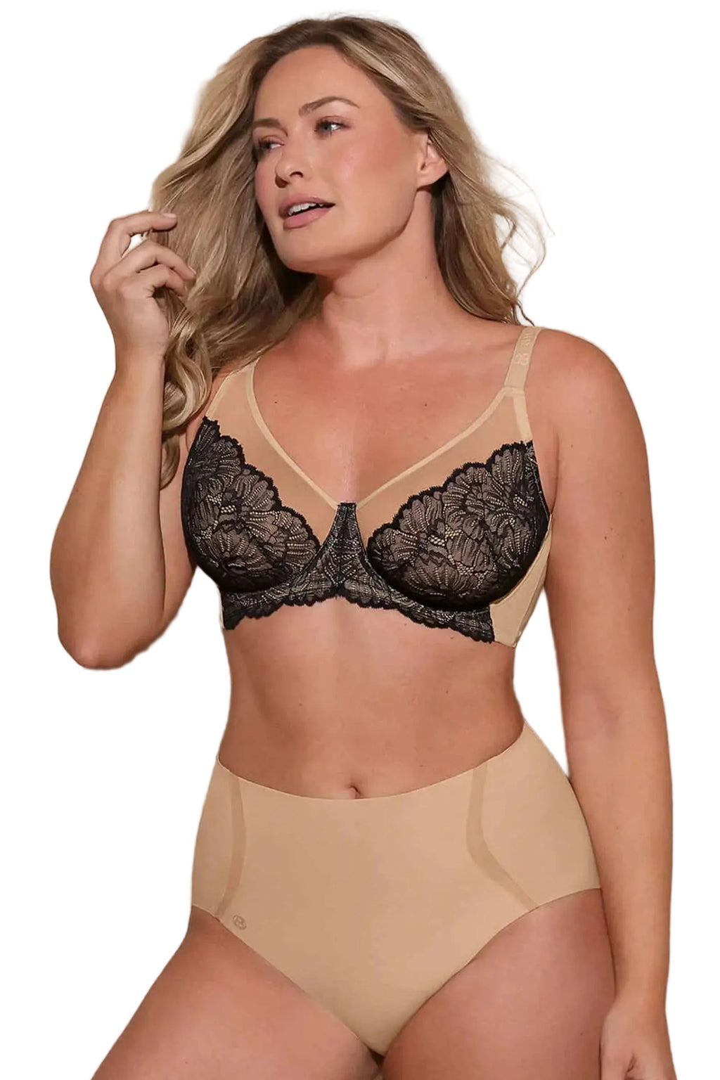 Unlined Lace Underwire Bra