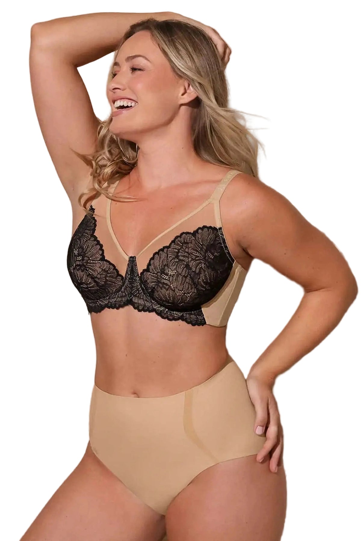 Unlined Lace Underwire Bra