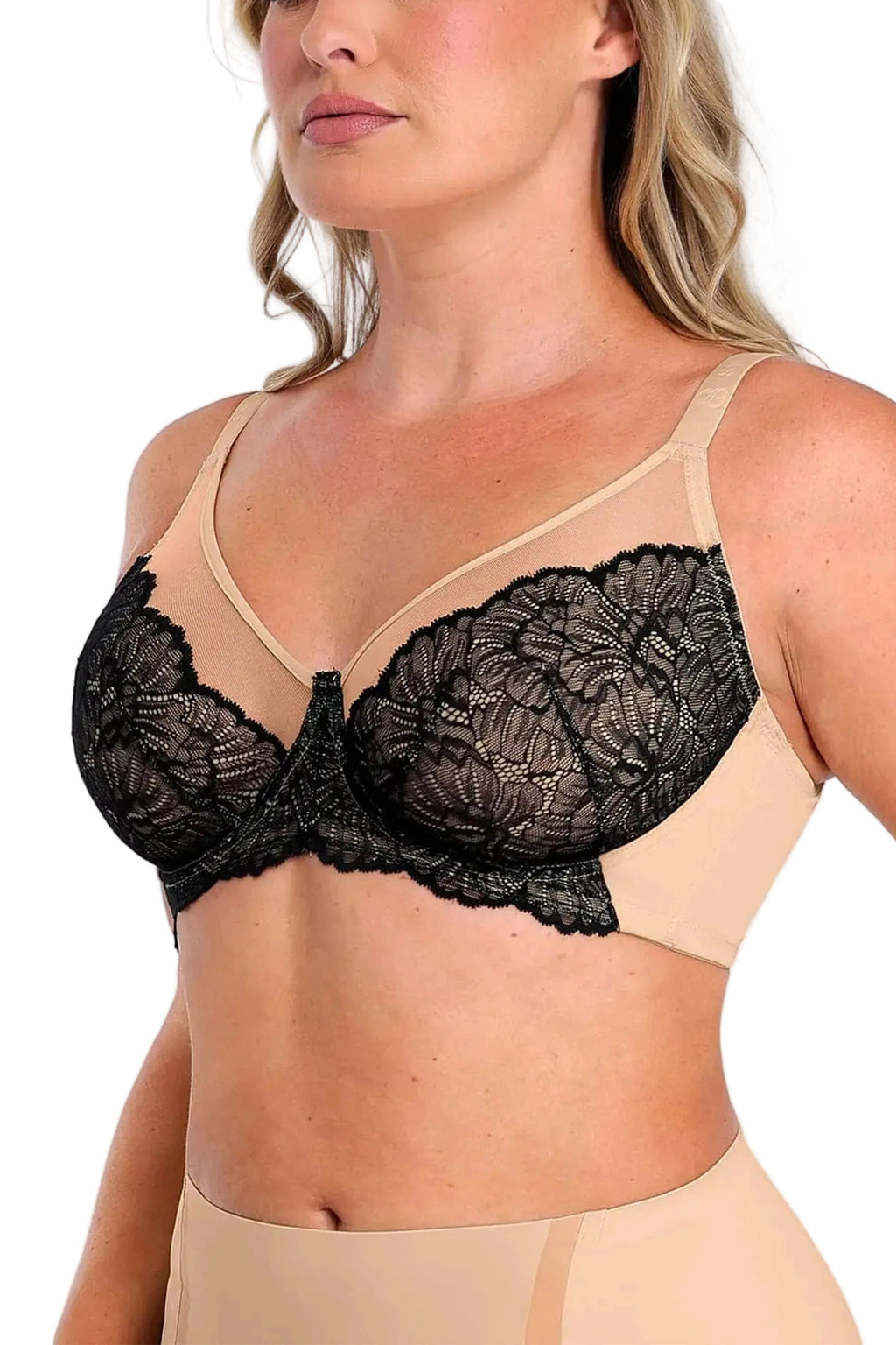 Unlined Lace Underwire Bra