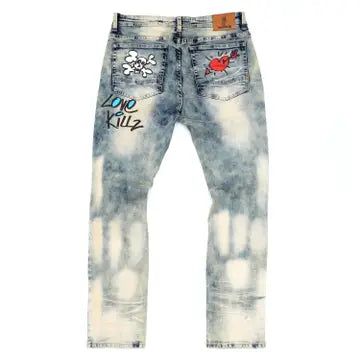 Love Kills Denim Set- Big & Tall