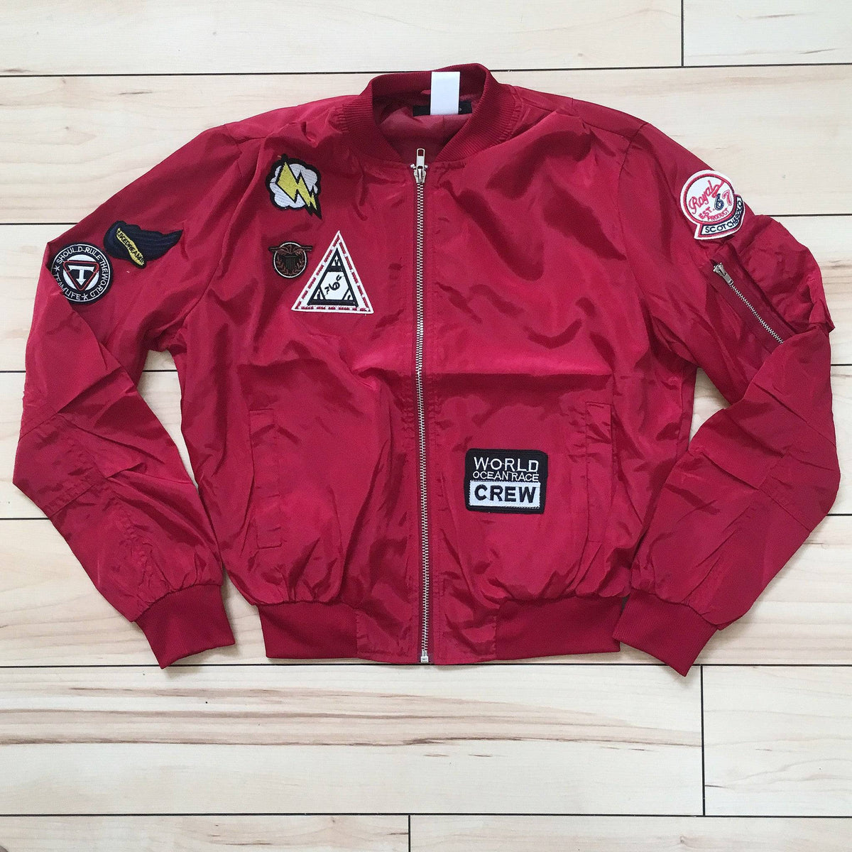 Lightweight Flight Patch Jacket