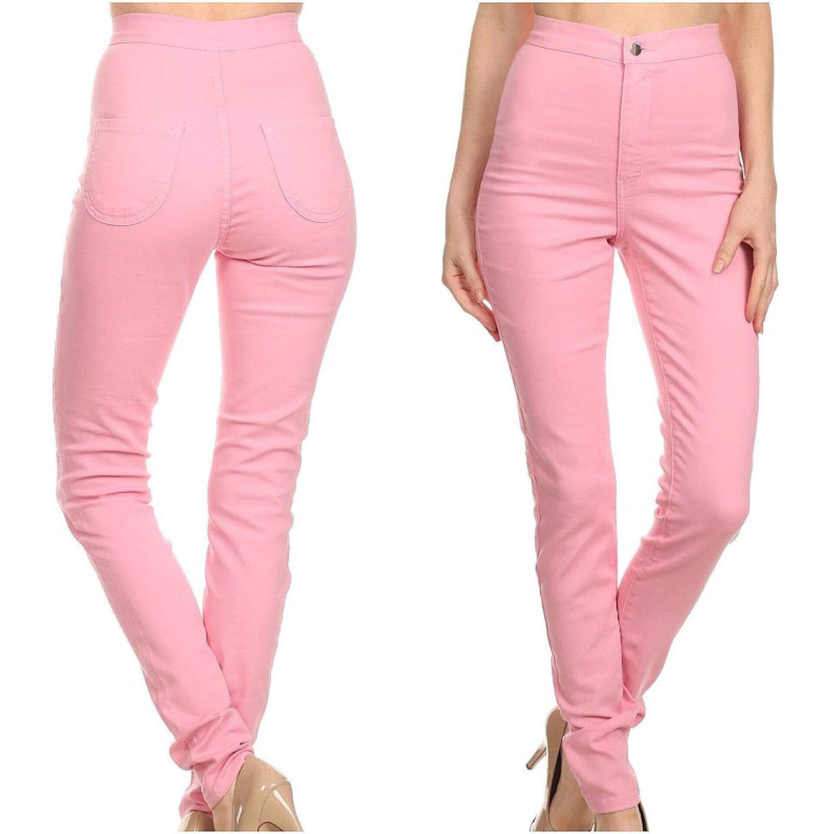 Pink Skinny Jeans
