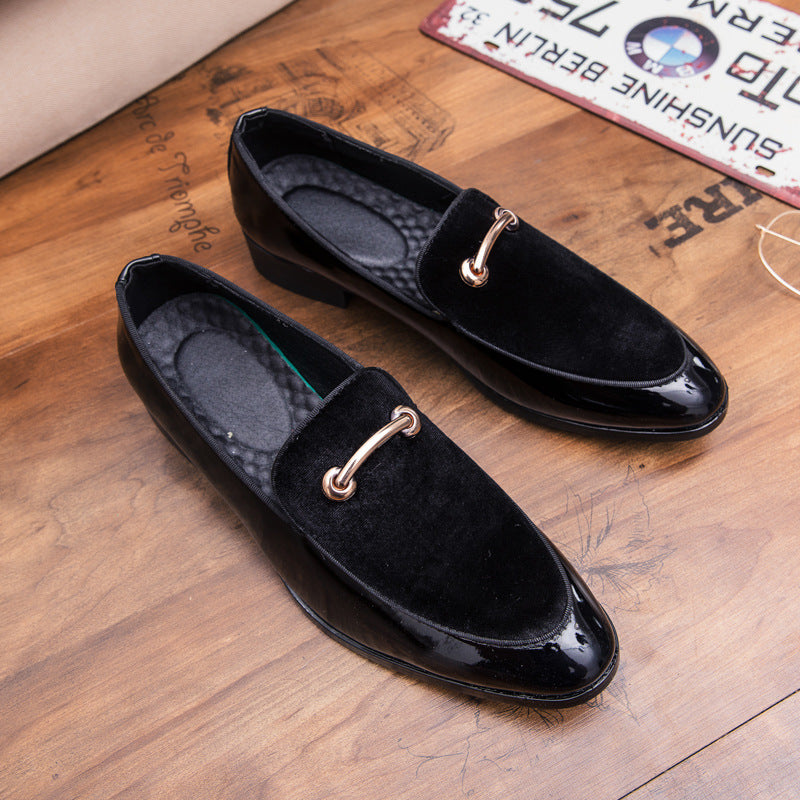Fleece Leather Business Shoes