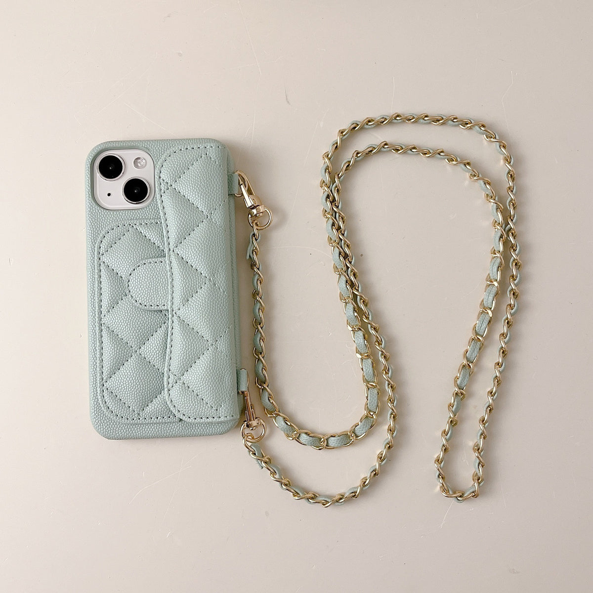 Crossbody Rope Phone Case with Card Holder