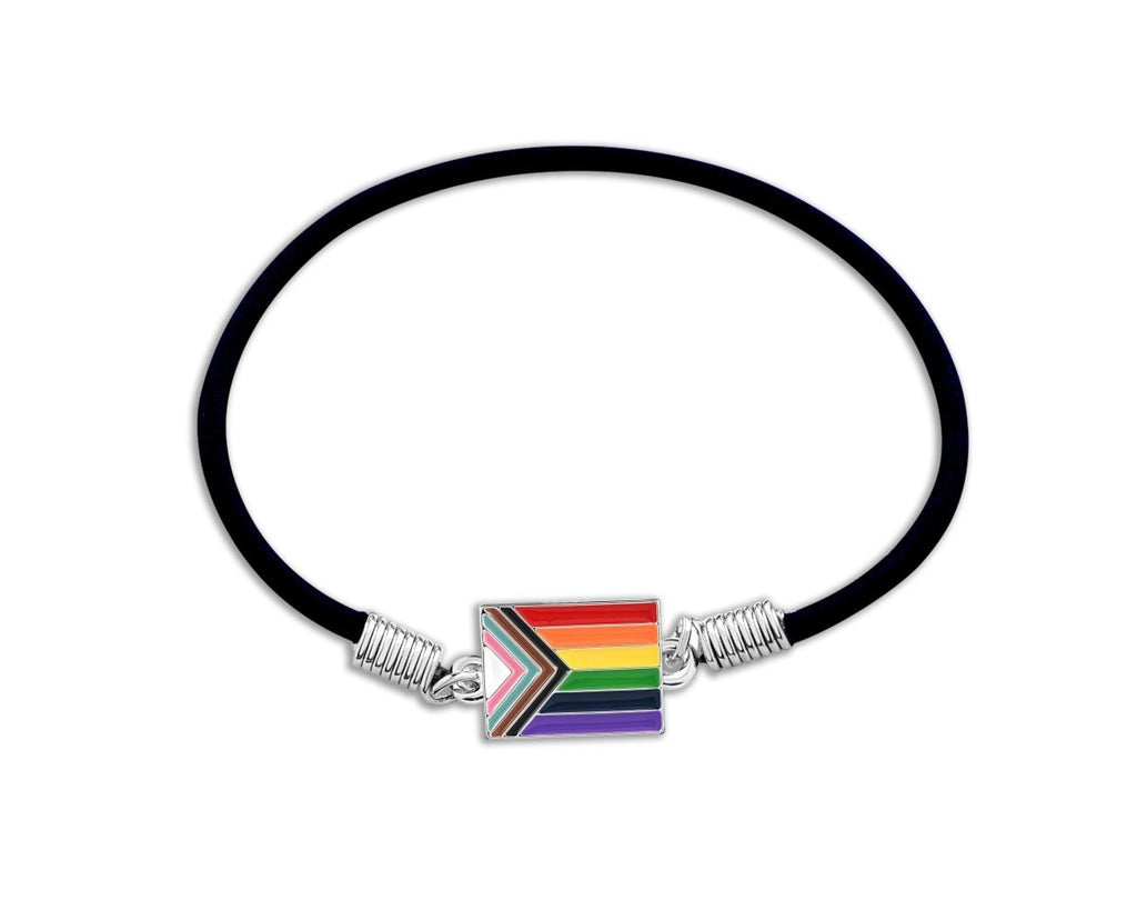 1/10/25 Bulk Daniel Quasar Flag Charm Stretch Bracelets