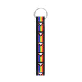 5/10/25/100 Bulk Daniel Quasar Flag Lanyard Style Keychains