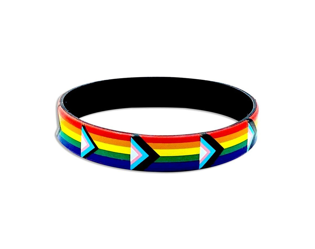 5/10/50/100 Daniel Quasar Flag Silicone Bracelets