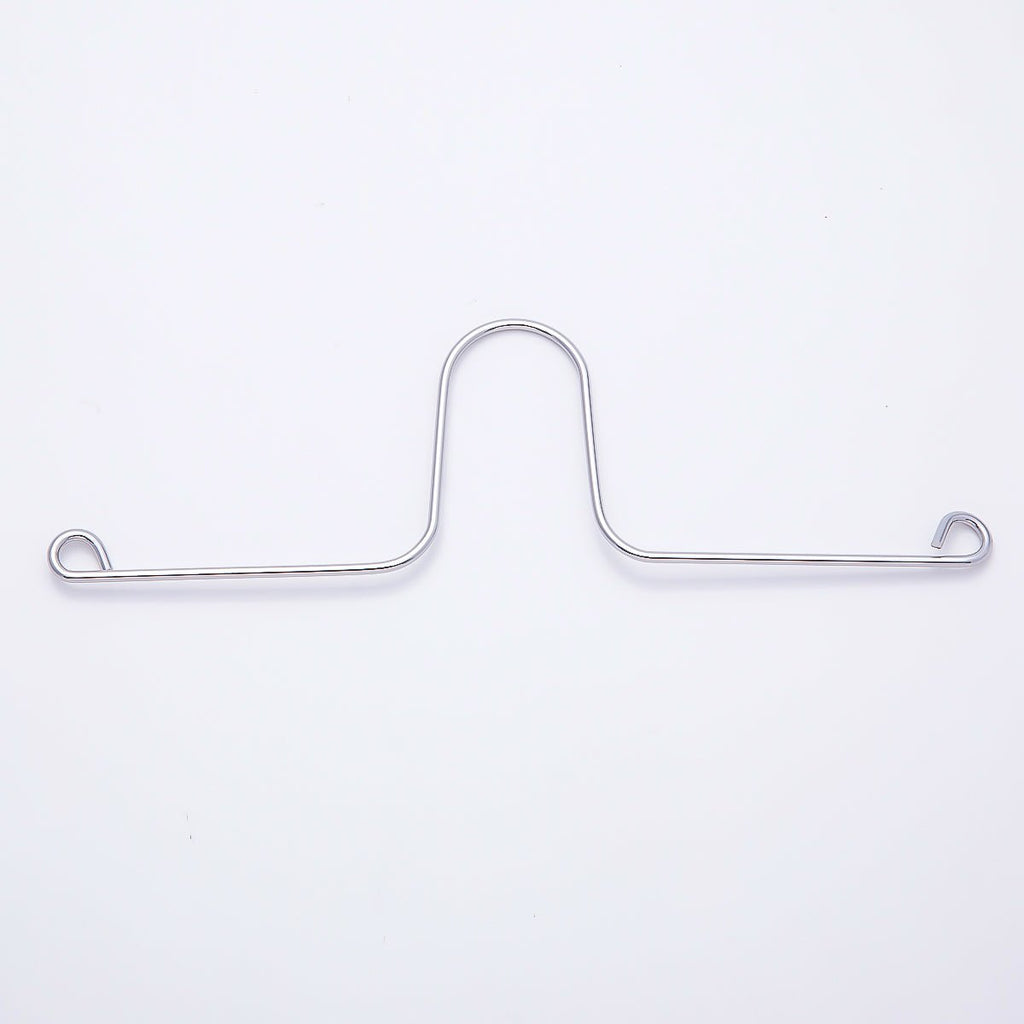DIY Wire Rearview Mirror Car Charm Hanger Findings Hanging in Gold & Silver | WA-04478 WA-04755