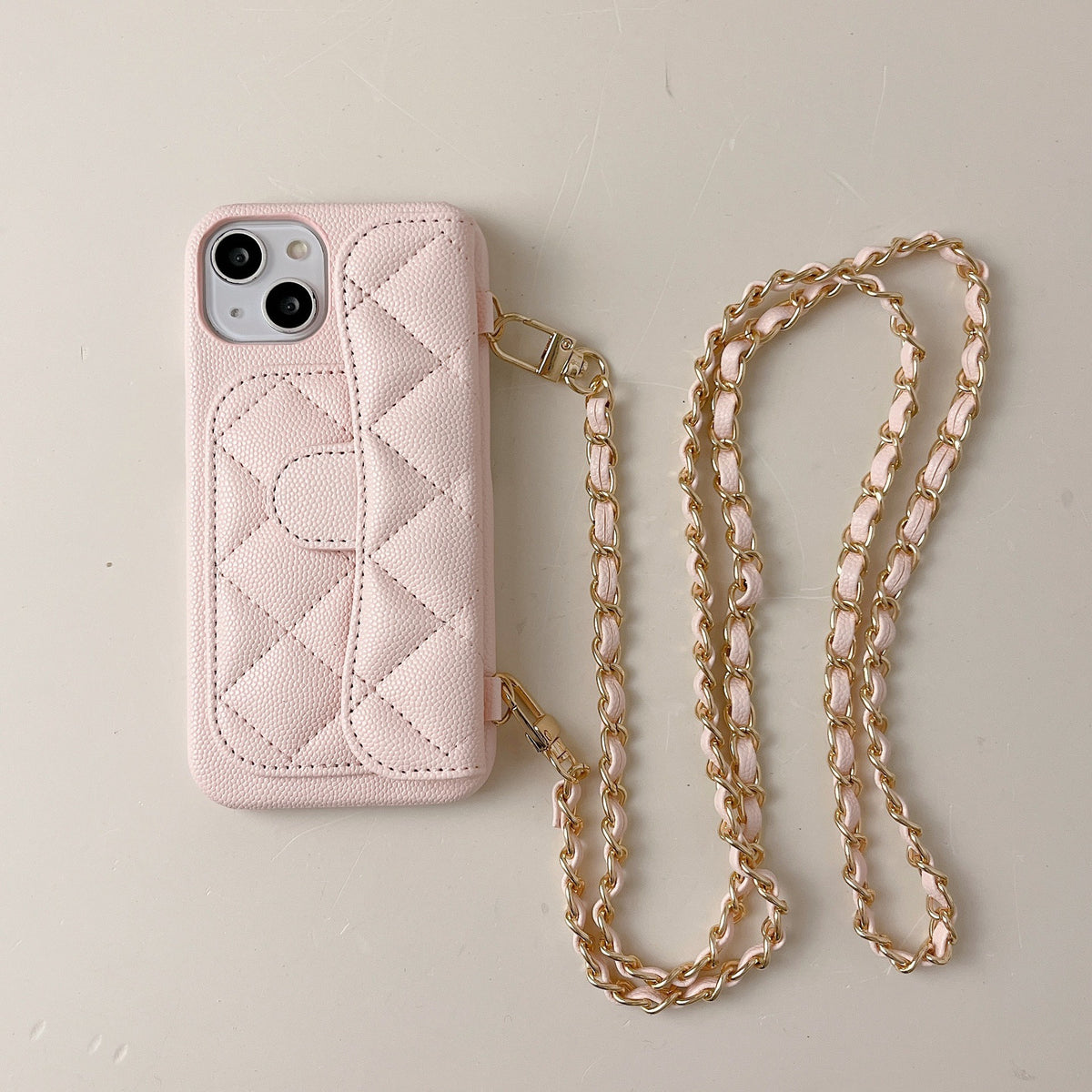 Crossbody Rope Phone Case with Card Holder