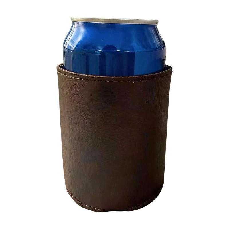 330Ml Canned Beer Leather Cup Cover