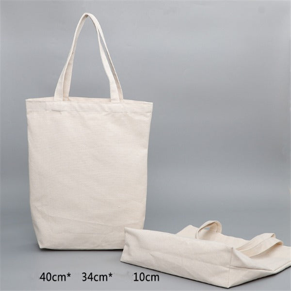 Reusable Eco Canvas Tote Bag