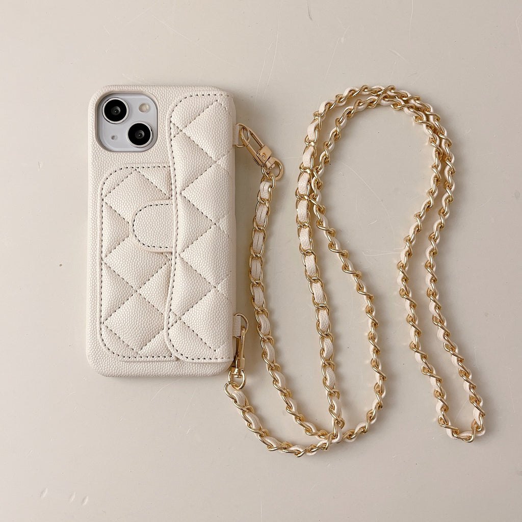 Crossbody Rope Phone Case with Card Holder