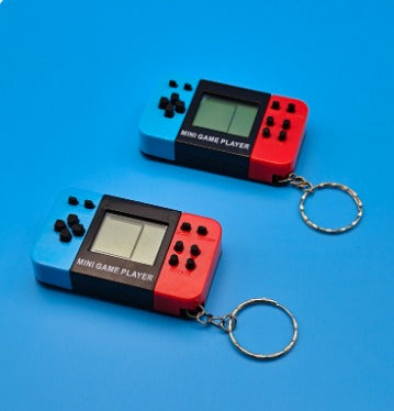 Nostalgic Electronic Mini Game Keychain Toy