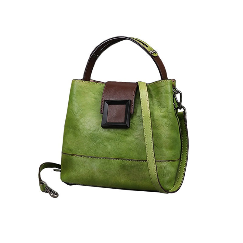 Retro Style Leather Women's Bag