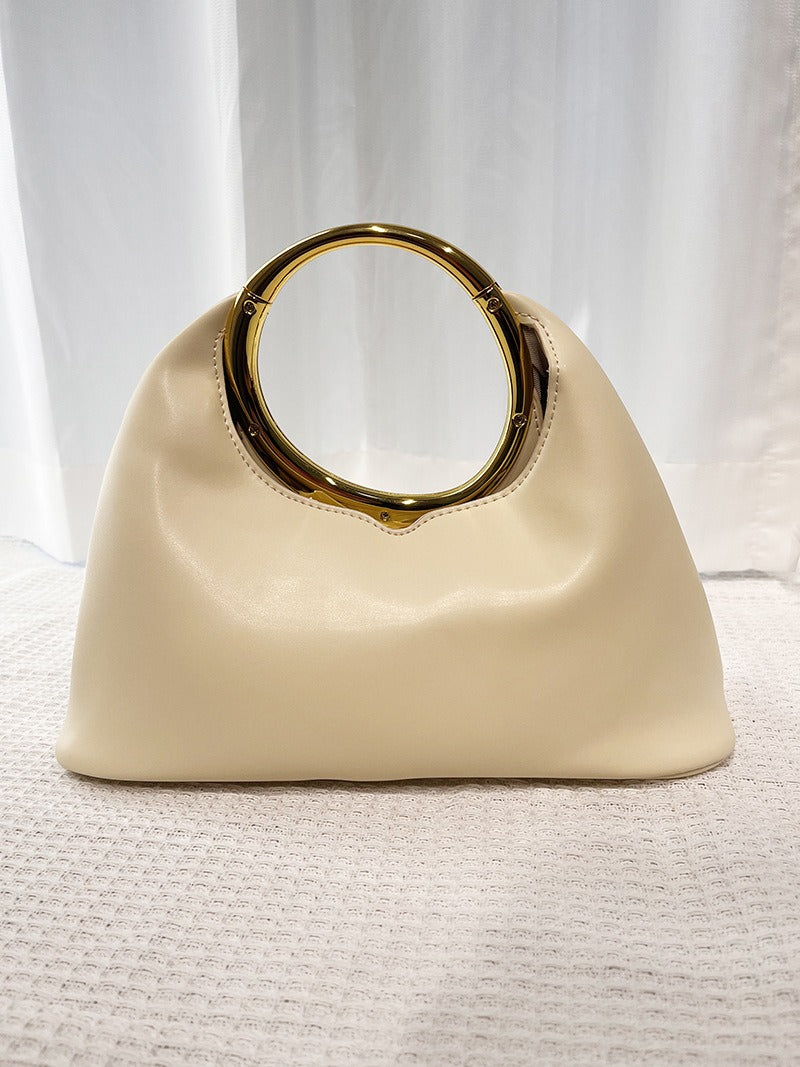 Simple Leather Clutch Handbag