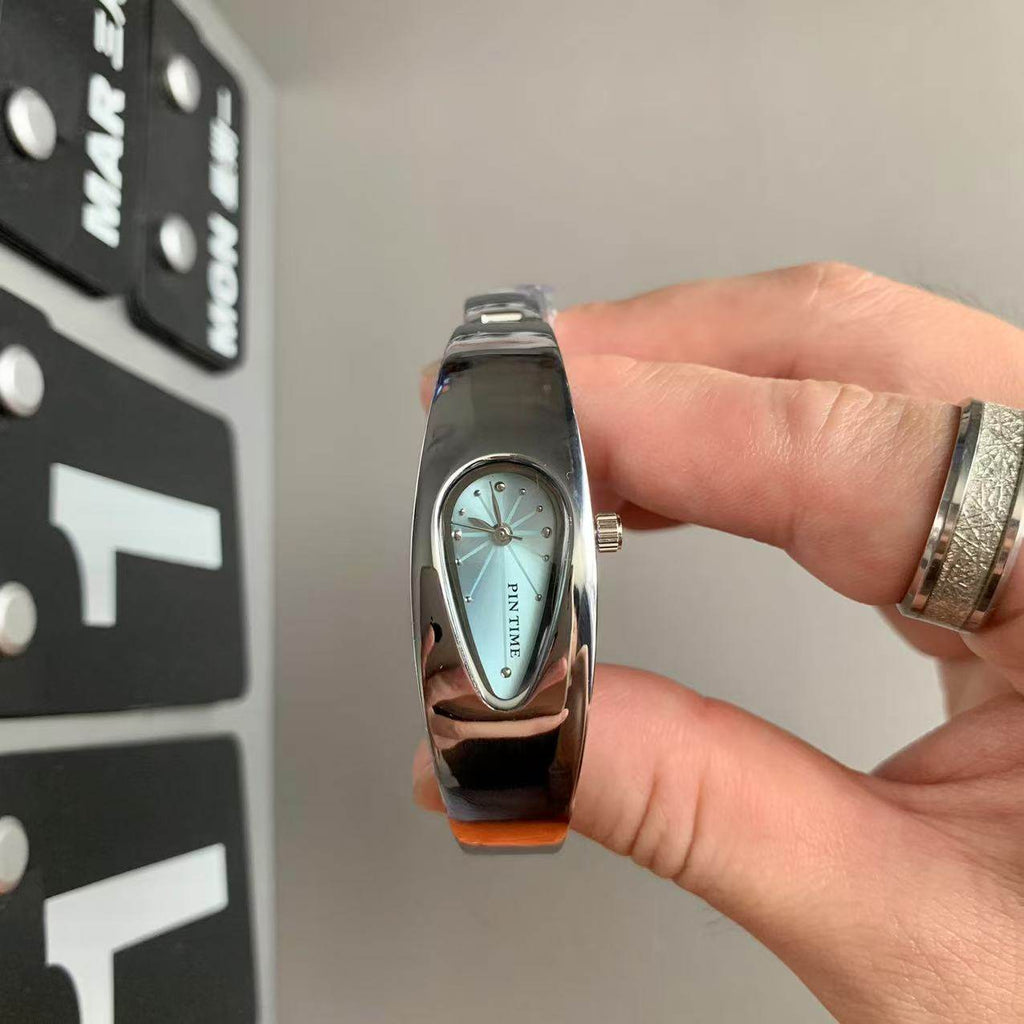 Retro Niche-design Irregular-shaped Fashionable Waterdrop Watch
