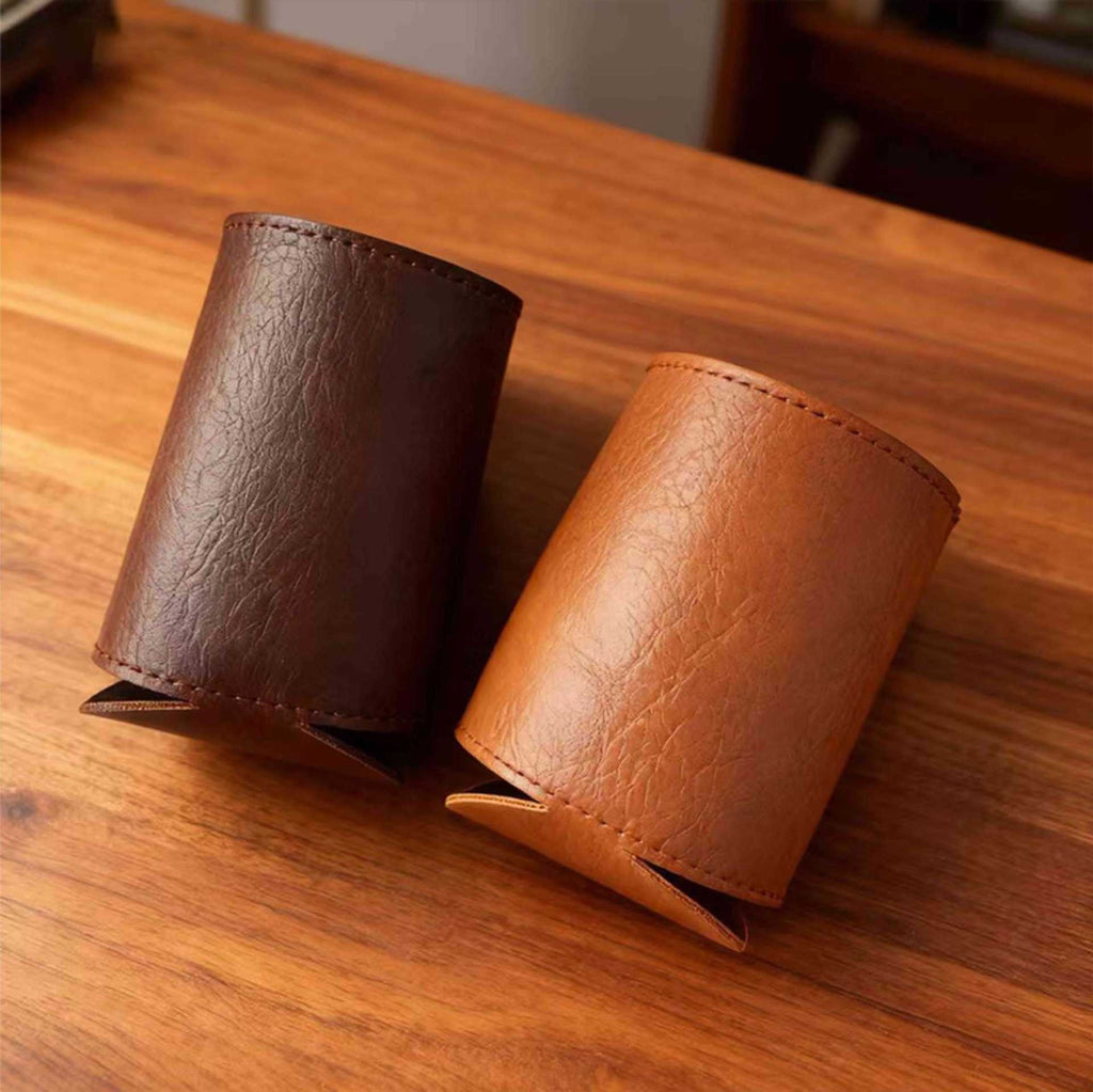 330Ml Canned Beer Leather Cup Cover
