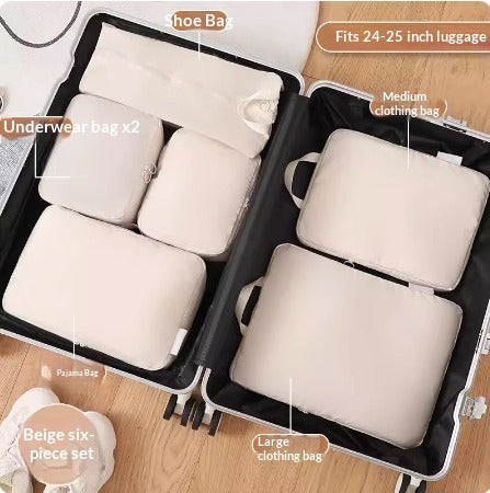 Compressible Travel Storage Bags Set