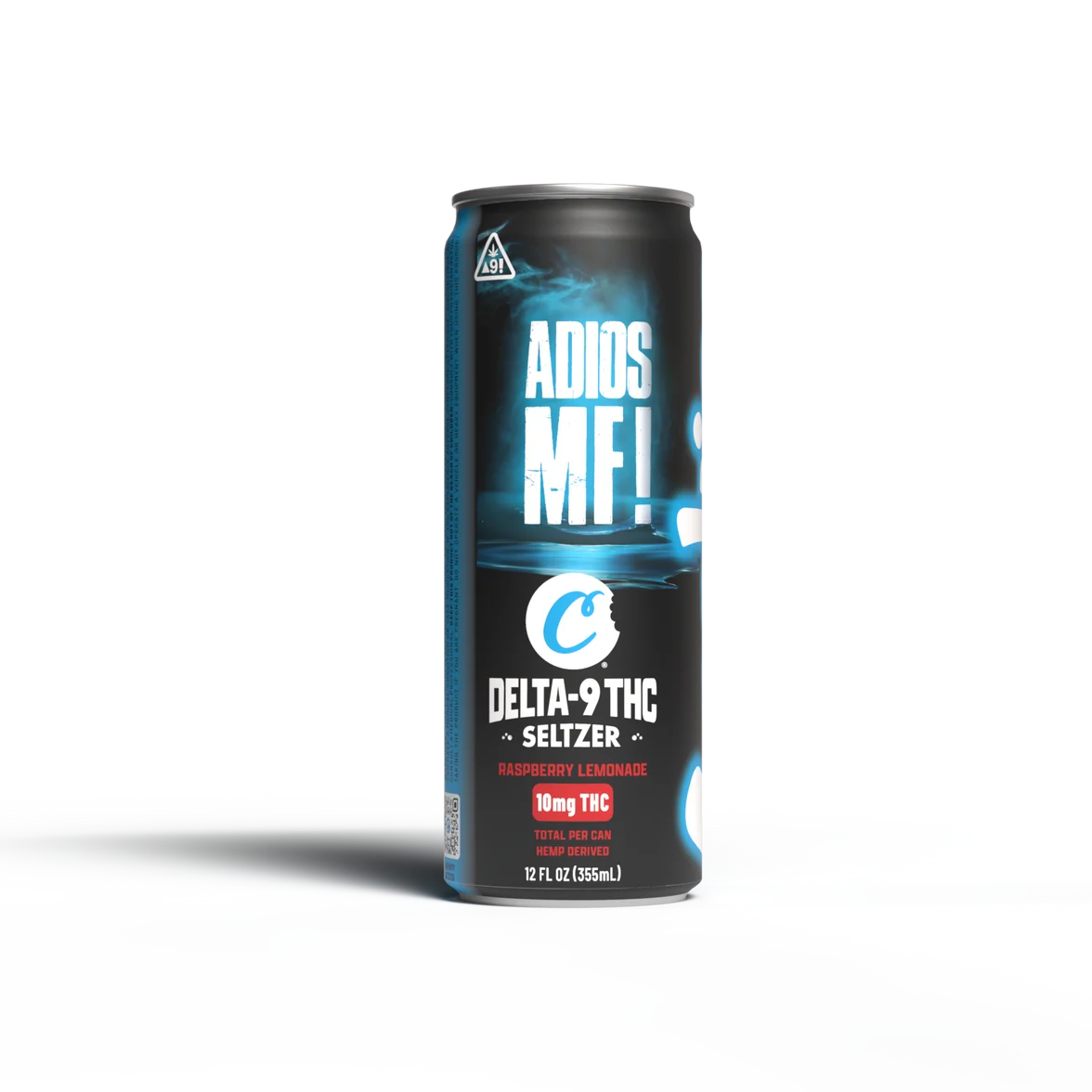Cookies - Delta 9/THC Seltzer Can 10mg - Adios MF - 4 Pack