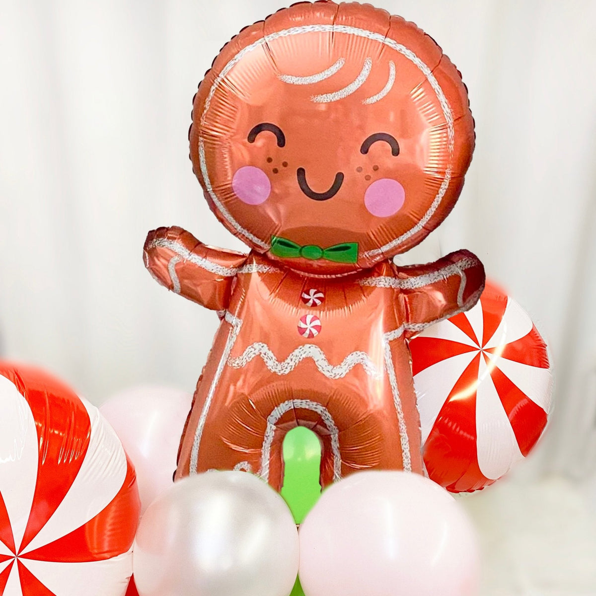 Gingerbread Man Balloon Bouquet