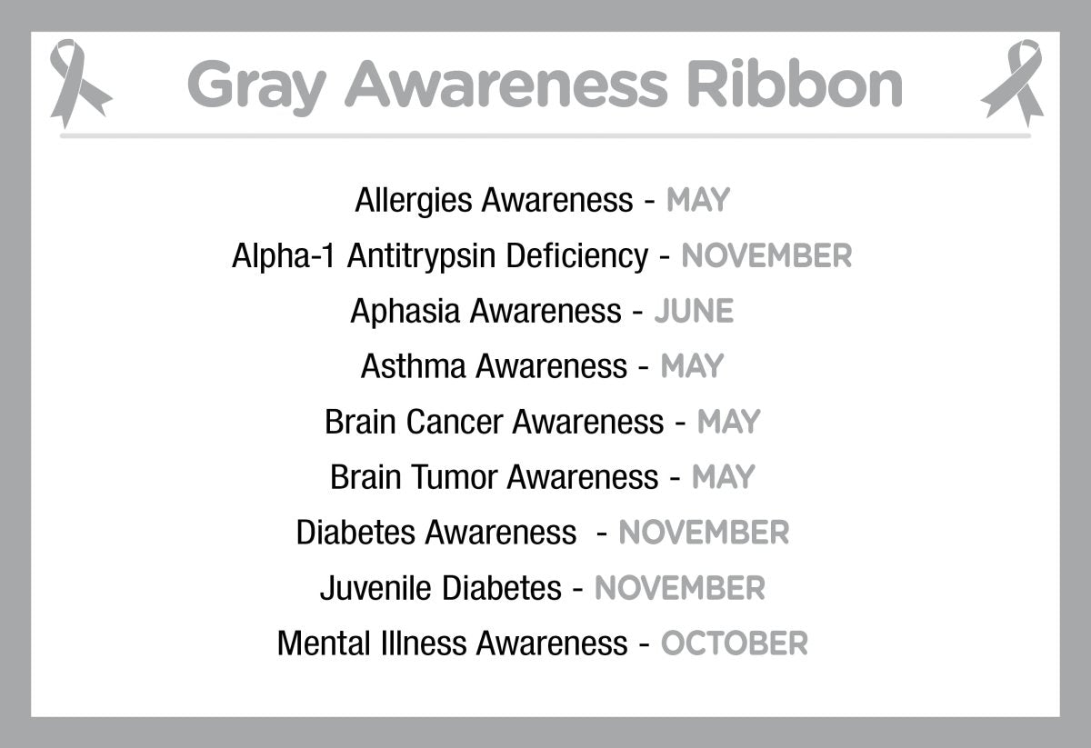 5/10/50/100 Gray Silicone Bracelets